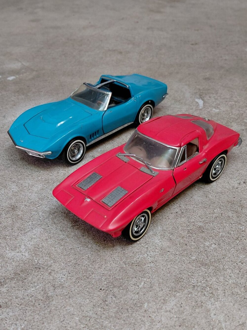 FRANKLIN MINT Precision Models Diecast Stingray CORVETTES